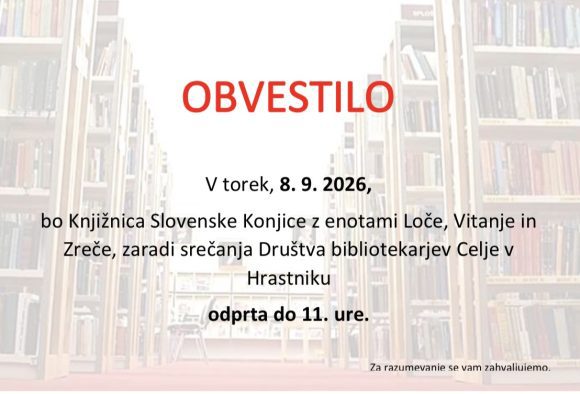 OBVESTILO