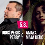 Poletni glasbeni večeri v Žički kartuziji: Uroš Perić Perry & Amaya Maja Keuc