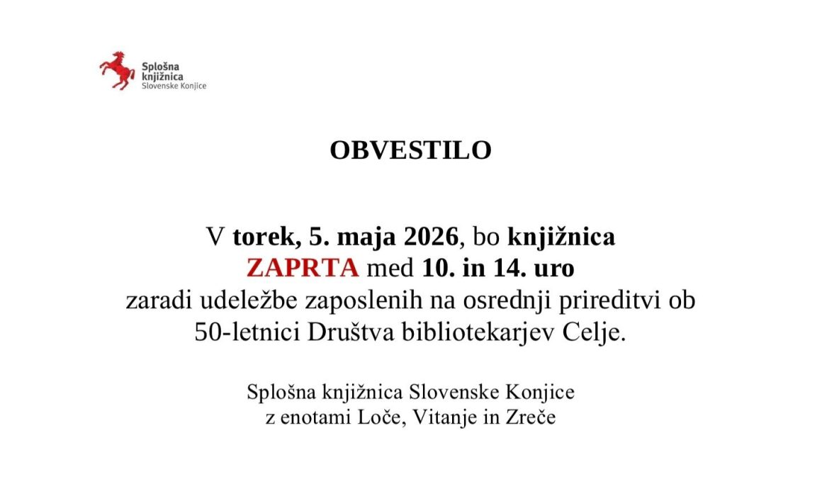 OBVESTILO
